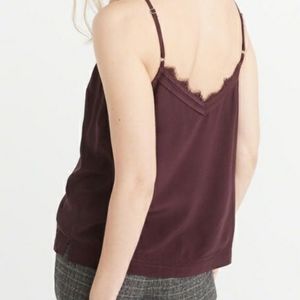 Abercrombie Lace Trim Cami